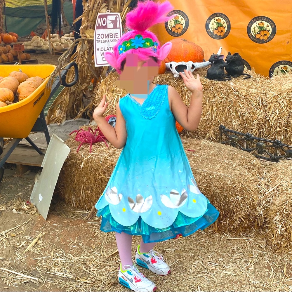 Poppy trolls costume